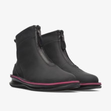 Camper Rolling Winter Boots Black - Womens Singapore QMFMXJ-976